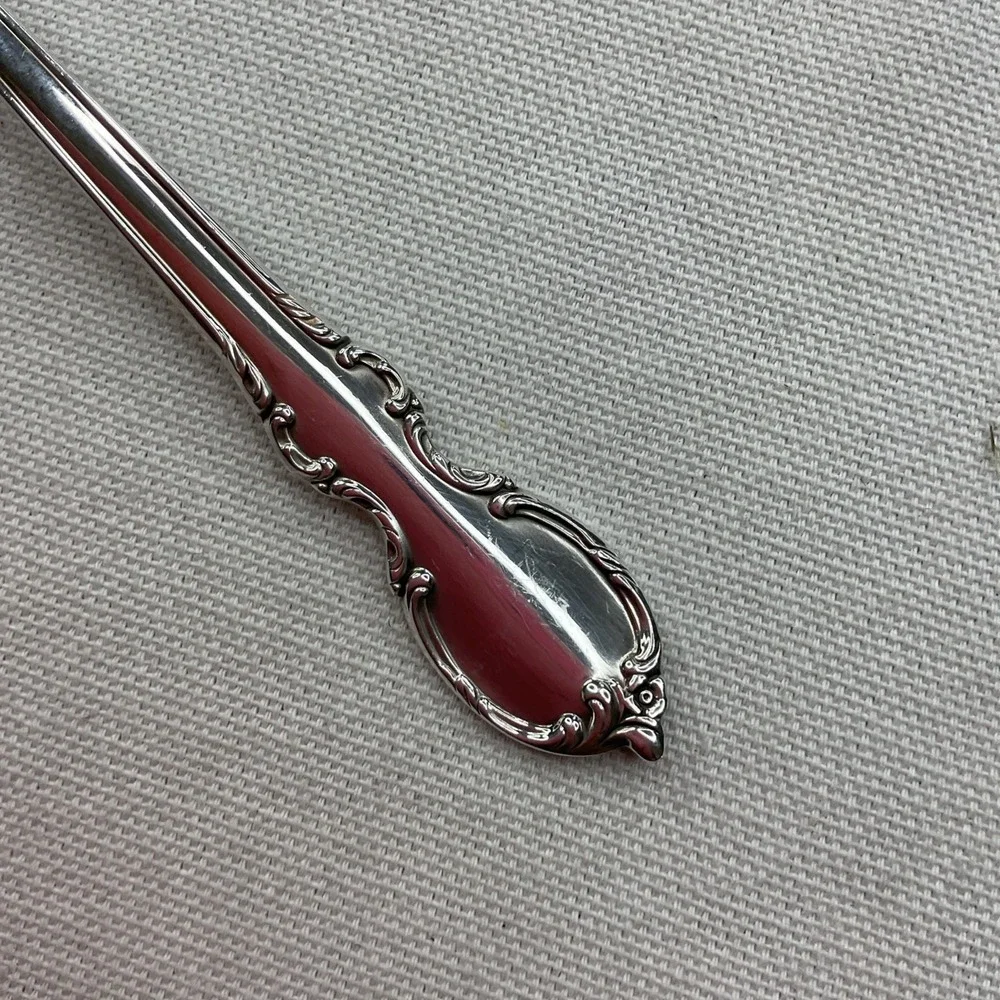 1847 Rogers Bros Teaspoons SI Silverplate Reflection Spoons Lot of 8 Vintage